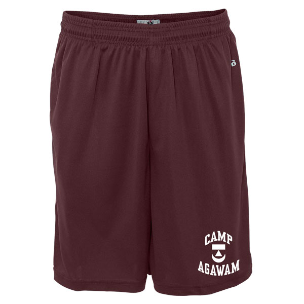 Camp ShortMaroon AdultMaine Camp Outfitters