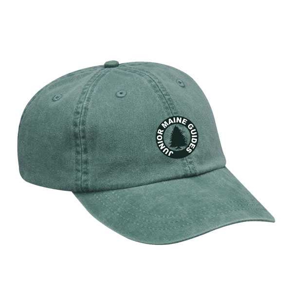 Baseball Cap with Green Logo-Maine Camp Outfitters