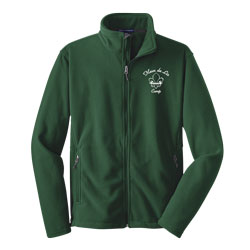 Full Zip Fleece Jacket with Logo