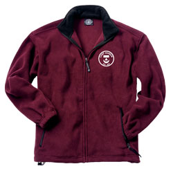 Full Zip Fleece Jacket with Logo
