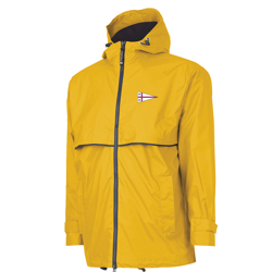 New Englander Rain Jacket with Logo