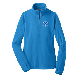 Ladies Half-Zip Microfleece Pullover