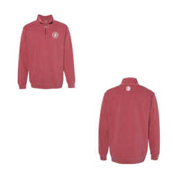 Comfort Colors 1/4 Zip Sweatshirt with Logos