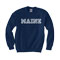 Youth Crewneck Sweatshirt with Maine
