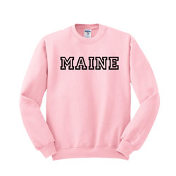 Youth Crewneck Sweatshirt with Maine