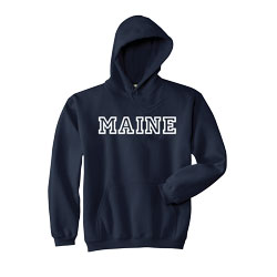 Hooded Sweatshirt with Maine