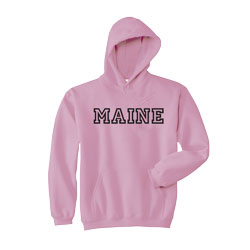 Hooded Sweatshirt with Maine