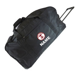 Rolling Duffel with Name and Logo