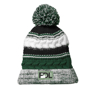 Pom Pom Beanie w/Black