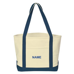 Boat Tote with Name