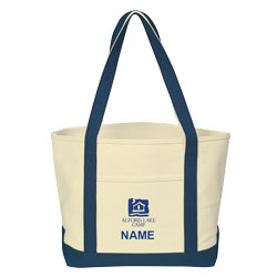 Boat Tote with Logo and Name