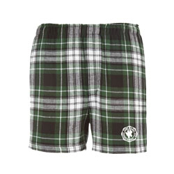 Flannel Short with Logo-ON SALE!*NON-RETURNABLE*