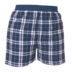 Flannel Boxer Shorts