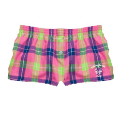 Flannel Bitty Boxer with Logo