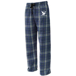 Flannel Pants with Logo