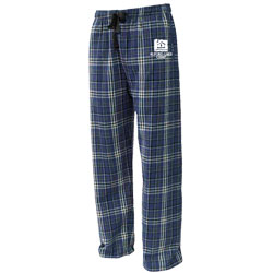 Flannel Pants with Logo