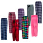 Flannel Pants with Logo