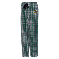 Flannel Pants with Logo