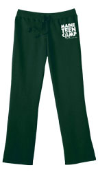 Fitted Open-Bottom Sweatpants
