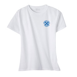 Fitted Jersey Tee with Left Chest Logo