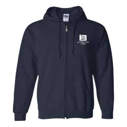 Full Zip Hooded Sweatshirt