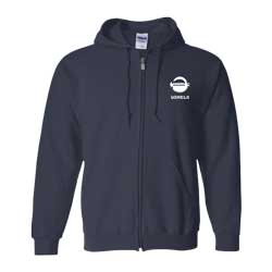 Full Zip Hooded Sweatshirt