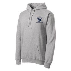 Hooded Sweatshirt with Traditional Logo