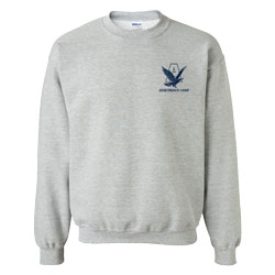 Crewneck Sweatshirt with Traditional Logo