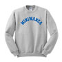 Miniwanca Crewneck Sweatshirt with Arched Logo
