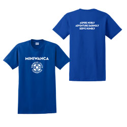 Miniwanca Camp Logo Cotton Tee