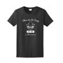 Ladies Cotton Tee with Traditional Logo