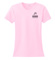 Girls/Ladies Fitted Tee w/Left Chest Ram Athletics Logo