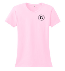 Girls/Ladies Fitted Tee w/Left Chest Rashi Seal Logo