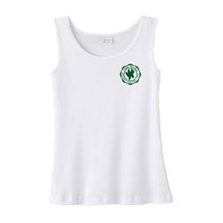 Fitted Tank Top with Traditional Logo