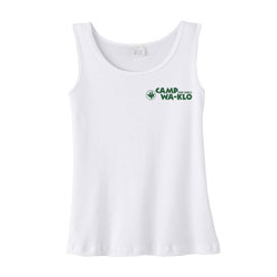Fitted Tank Top with Current Logo