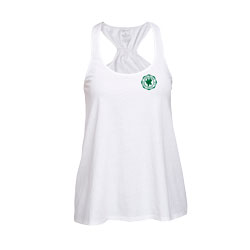 Flare Tank Top with Traditional Logo
