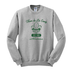 Crew Sweatshirt with Traditional Logo