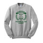 Crew Sweatshirt with Distressed Logo