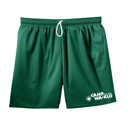 Fitted Wicking Mesh Short with Current Logo