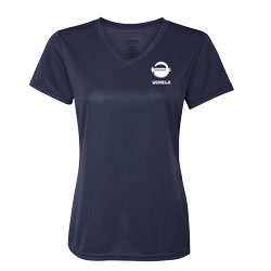 Fitted V-Neck Wicking Tee