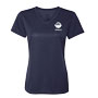 Fitted V-Neck Wicking Tee