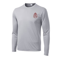 Long Sleeve Wicking Tee with Logo
