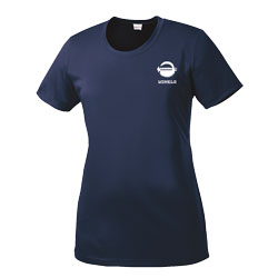 Ladies Round-Neck Wicking Tee