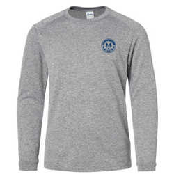 Long Sleeve Wicking Tee with Logo
