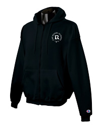 Full Zip Hooded Sweatshirt w/Rashi Seal Logo
