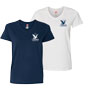 Ladies V-Neck Cotton Tee