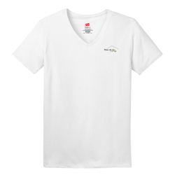 Ladies V-Neck Cotton Tee