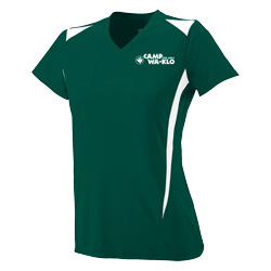 Fitted Jersey Tee with Current Logo