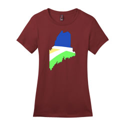 Ladies' Tee with State Logo