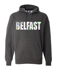 Chart Hoodie with Belfast